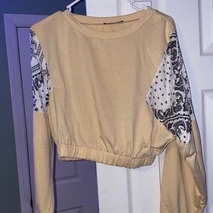 Reworked bandana crewneck